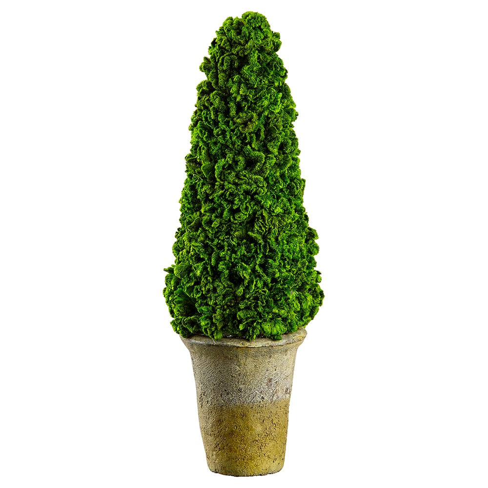 ARBOL TOPIARIO EN FORMA DE CONO 40 CM