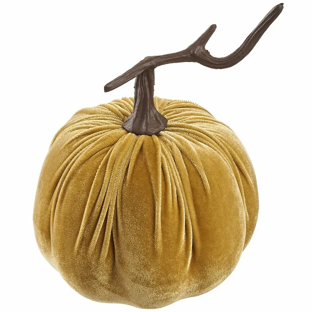 CALABAZA DE TERCIOPELO AMBAR